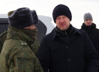 Губернатор Виктор Томенко побывал на полигоне в Оренбургской области и встретился с мобилизованными из Алтайского края