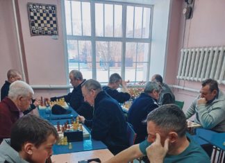 Отличный зимний день для спорта!