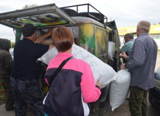 Еще 40 тонн гуманитарной помощи отправили волонтеры Алтайского края жителям Курской области
