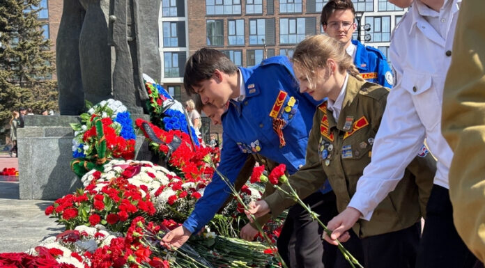 Более 600 бойцов студенческих отрядов Алтайского края стали участниками праздничных мероприятий ко Дню Победы