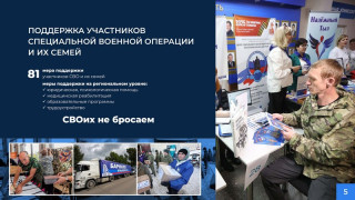 В Алтайском крае за прошлый год направили более 16 миллиардов рублей на поддержку участников СВО и их семей